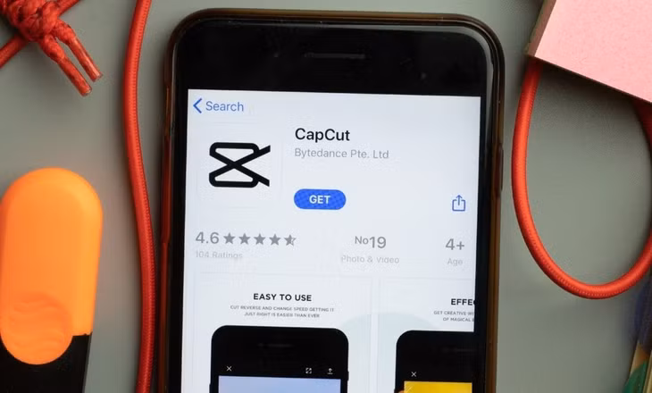 CapCut đánh bại Adobe trên di động. Ảnh: Technode.