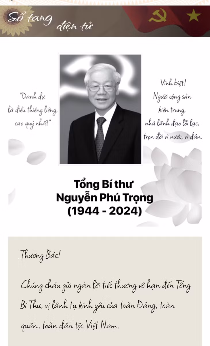 Hình ảnh của đồng chí Tổng Bí thư - một nhân cách, một trí tuệ, tài năng lớn của cách mạng Việt Nam - vẫn luôn luôn rực ấm trong trái tim mỗi người.