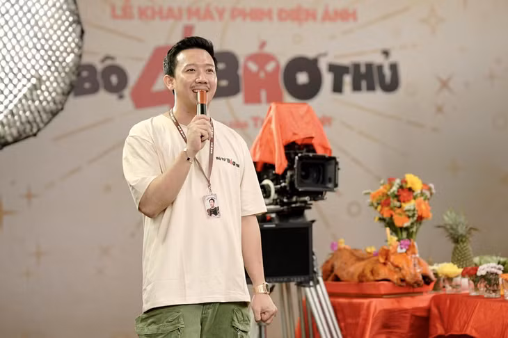 Không rõ ngoài ghế đạo diễn, Trấn Thành có đảm nhiệm vai nào trong "Bộ tứ báo thủ" hay không. Ảnh: FBNV