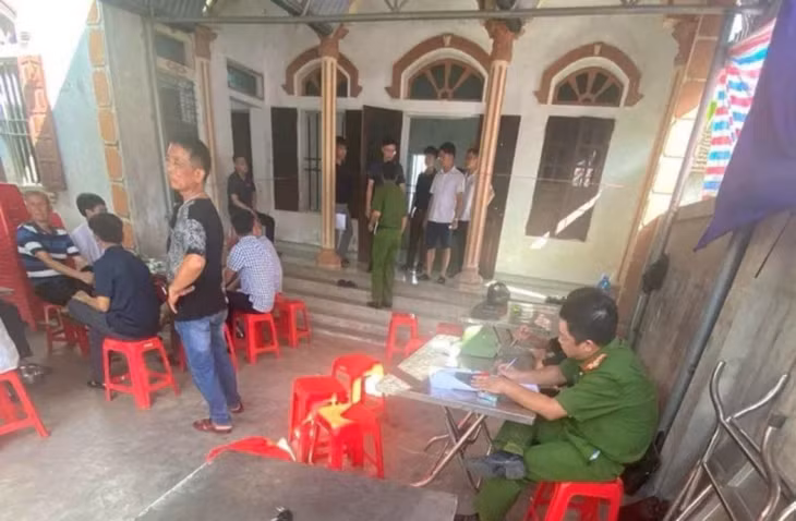 Ngôi nhà nơi xảy ra vụ việc.