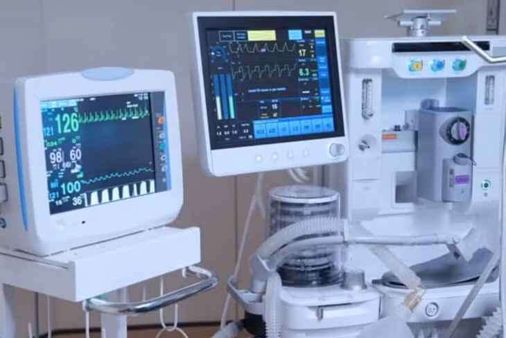 Máy đo điện tâm đồ (EGC). Ảnh: Heartland Medical