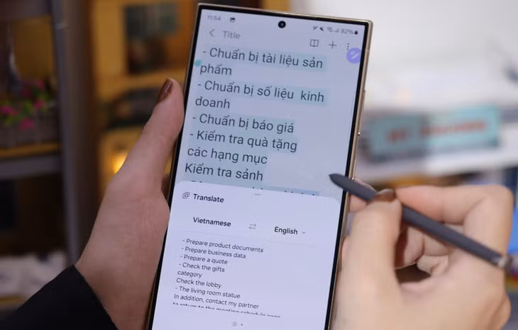 Samsung Notes được trang bị thêm nhiều tính năng.