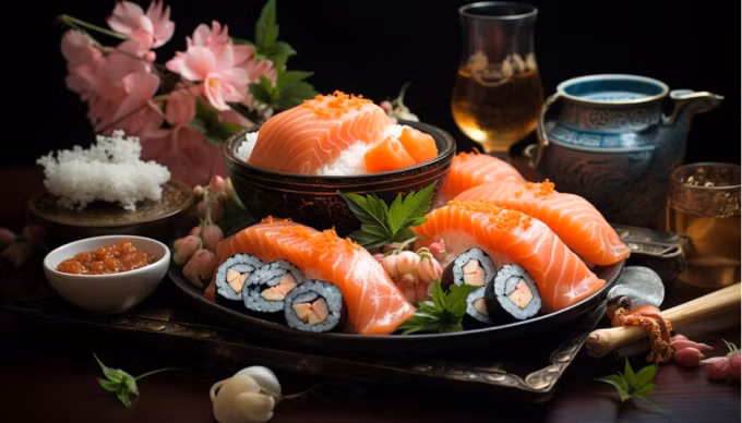 Cá hồi giàu omega-3 hỗ trợ tăng cường sức khỏe não bộ. Ảnh: Freepik