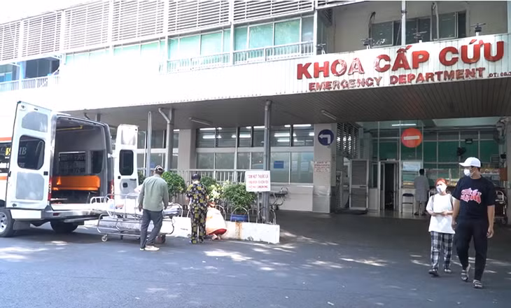Khoa Cấp cứu, Bệnh viện Chợ Rẫy. Ảnh: GL.