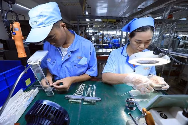 Sản xuất Xanh là cơ hội để doanh nghiệp tham gia sâu vào chuỗi cung ứng. (Ảnh: Đức Duy/Vietnam+)