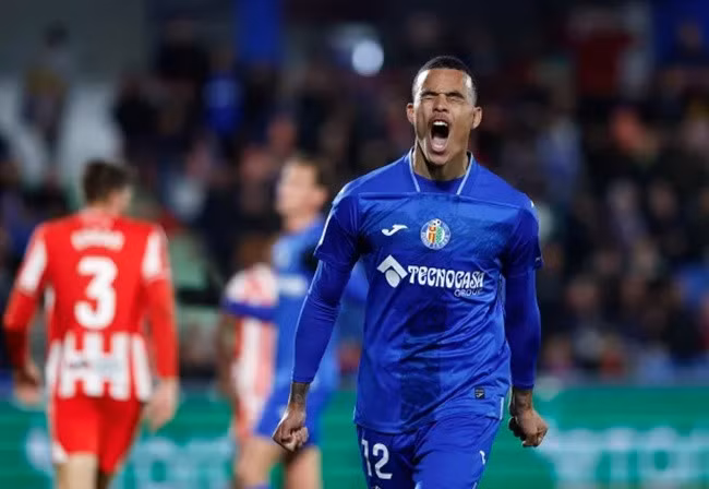Mason Greenwood đang chơi ấn tượng trong màu áo Getafe.