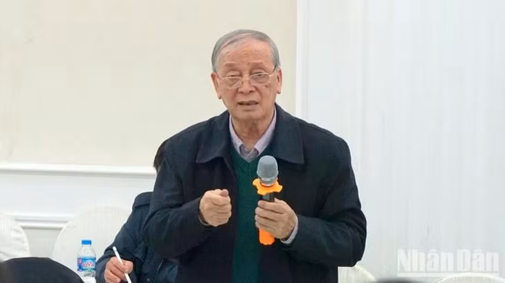 Chuyên gia kinh tế Vũ Vinh Phú. (Ảnh: TRUNG HƯNG)