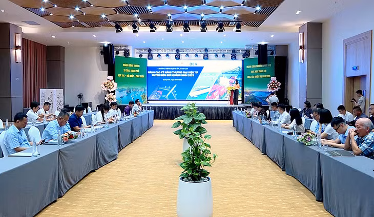Sở Công Thương phối hợp với Cục Thương mại điện tử và Kinh tế số (Bộ Công Thương) tổ chức tập huấn, đào tạo nâng cao kỹ năng TMĐT xuyên biên giới cho đại diện doanh nghiệp, HTX và cán bộ quản lý công tác phát triển TMĐT năm 2023.