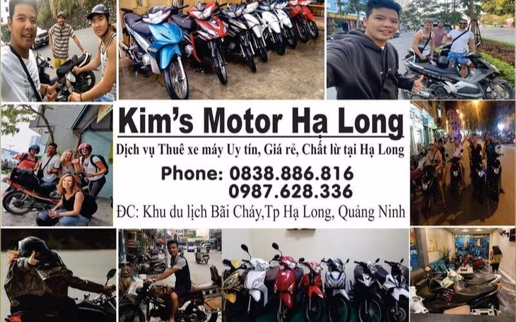 Dịch vụ cho thuê xe máy tham quan Hạ Long uy tín tại Kim's Travel.