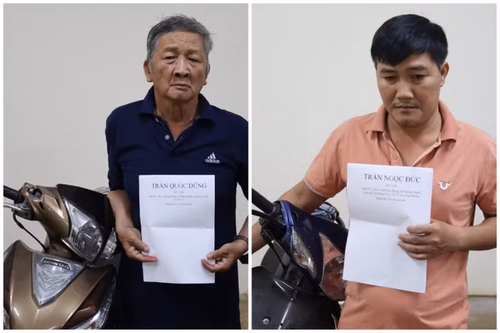 Hai đối tượng Trần Quốc Dũng và Trần Ngọc Đức bị khởi tố về tội “Tiêu thụ tài sản do người khác phạm tội mà có”.
