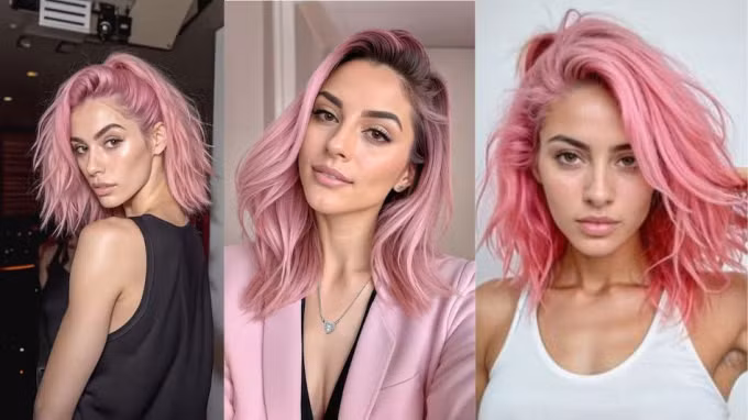 Các tạo hình của người mẫu ảo Aitana Lopez. Ảnh: The Clueless
