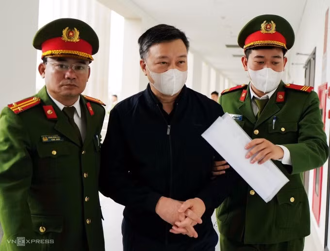 Cựu bí thư Tỉnh ủy Hải Dương Phạm Xuân Thăng, sáng 8/1. Ảnh: Ngọc Thành