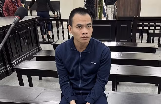 Bị cáo Việt tại phiên tòa ngày 16/1.