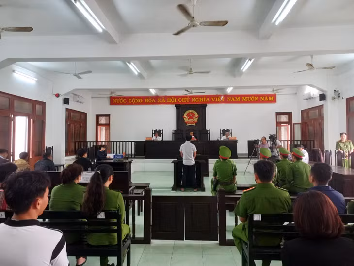 Quang cảnh phiên tòa. Ảnh: Việt Tường.