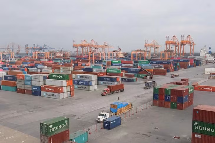 Bốc xếp hàng hóa xuất nhập khẩu tại Cảng Hải Phòng