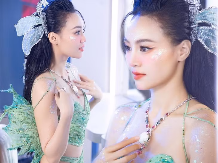 Theo dự đoán, Lan Ngọc là người góp mặt trong chung kết show Chị đẹp. Ảnh: Nhà sản xuất.
