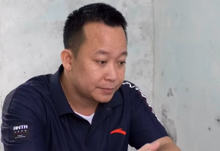 Trần Đình Quân, đối tượng cầm đầu đường dây cho vay lãi nặng.