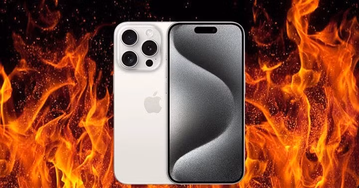 Nhiều người dùng gặp phải tình trạng iPhone 15 nóng lên đến 40 độ C. (Ảnh minh họa)