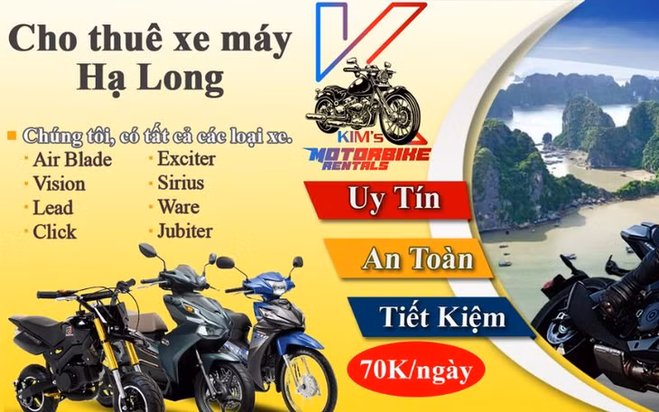 Chất lượng dịch vụ cho thuê xe máy của Kim’s Motorbike luôn được đánh giá cao tại Quảng Ninh.