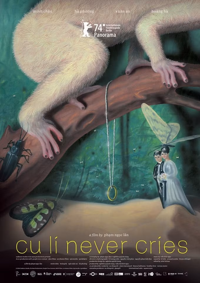 Poster phim "Cu li không bao giờ khóc" của đạo diễn Phạm Ngọc Lân. Ảnh: SEAFIC