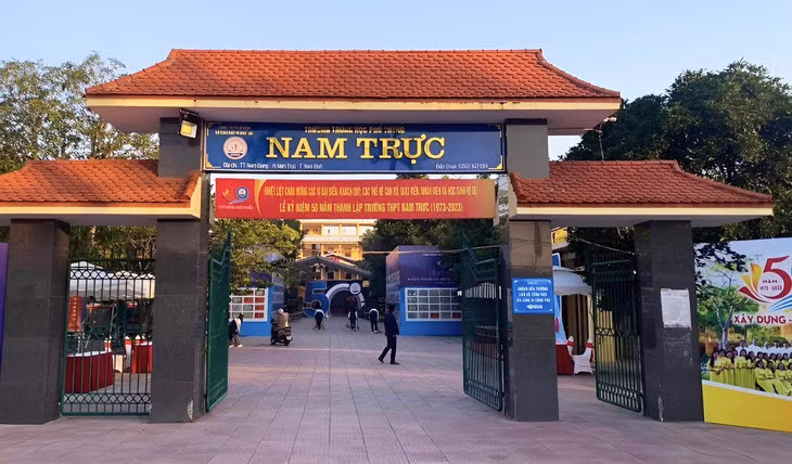 Một nam học sinh lớp 12 Trường THPT Nam Trực không may thiệt mạng sau vụ xô xát với nhóm thanh niên tại địa bàn huyện - Ảnh: H.NAM