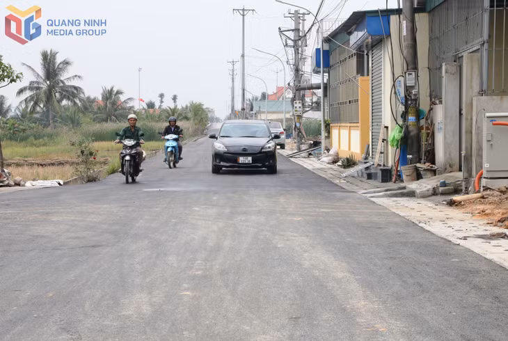 Tuyến đường Khu Sông Khoai 8 (pường Hiệp Hòa).