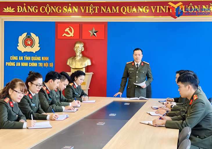 Phòng An ninh chính trị nội bộ (Công an tỉnh) họp triển khai công tác bảo vệ bí mật nhà nước.