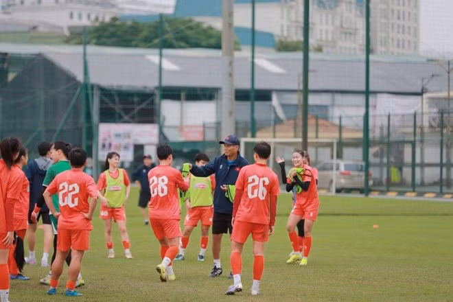 Tuyển nữ Việt Nam tập trung đợt 1 năm 2026. Ảnh: VFF