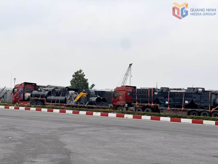 Hàng hóa XNK qua khu vực cửa khẩu Bắc Luân 2.