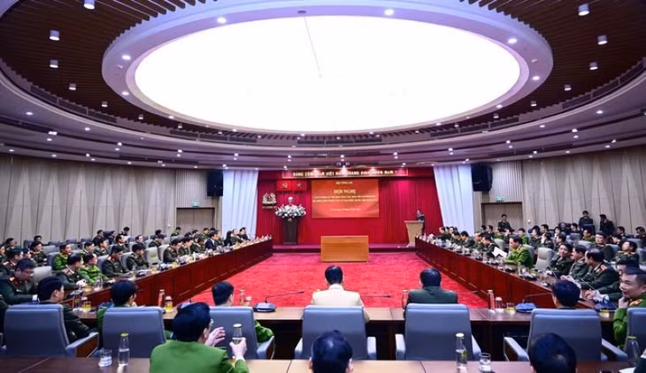 Toàn cảnh hội nghị. (Ảnh: Bộ Công an)