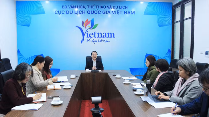 Quang cảnh buổi làm việc. (Ảnh: TITC)