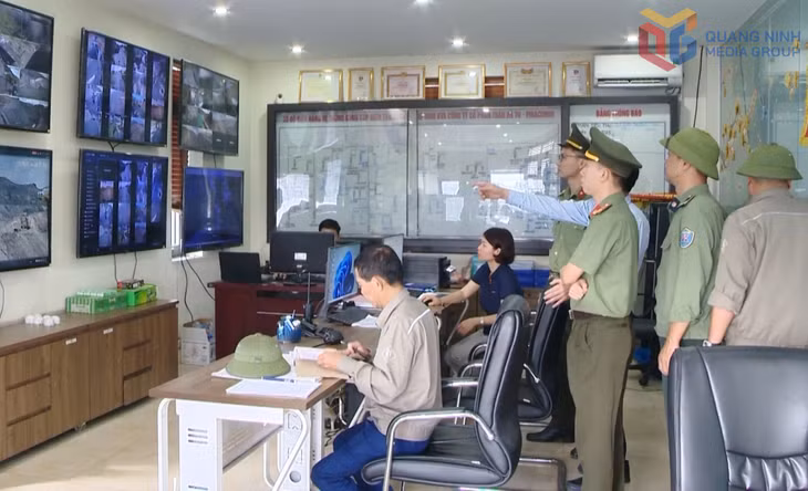 Phòng ANKT (Công an tỉnh) phối hợp, hỗ trợ các đơn vị Ngành Than đảm bảo an ninh trật tự trong sản xuất.
