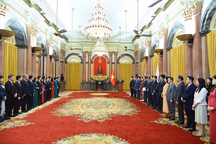 Toàn cảnh buổi lễ.