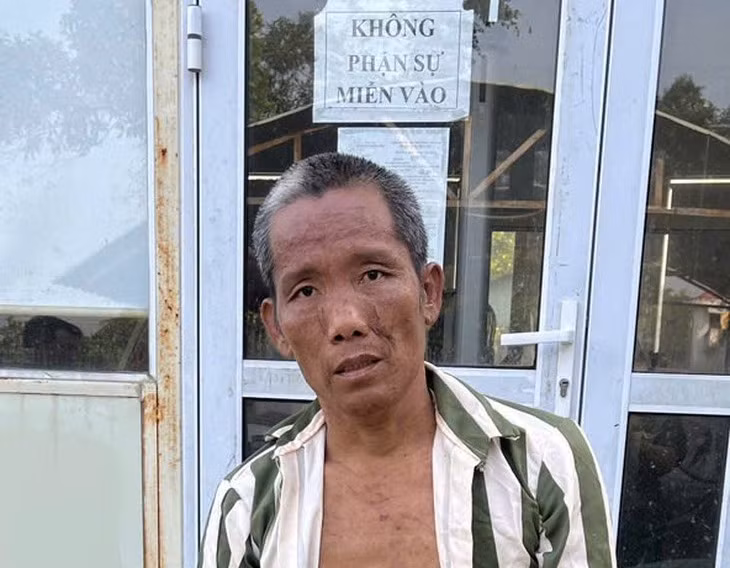 Phạm nhân Huỳnh Văn Đời - Ảnh: A.X.