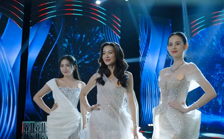 Phim Lời hứa đầu tiên khai thác đời sống hoa hậu, là một trong ba phim mở màn dòng miniseries của VTV - Ảnh: VFC