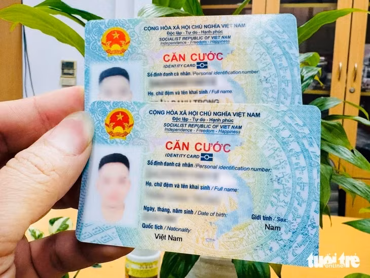 Thẻ căn cước - Ảnh: DANH TRỌNG