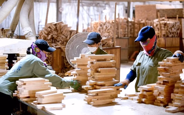 Các sản phẩm được hoãn tăng thuế là gỗ thành phẩm, bao gồm bọc nệm, tủ bếp, tủ nhà tắm - Ảnh: TTO