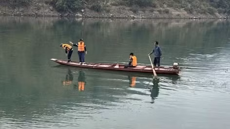 Khu vực tìm thấy thi thể Phó Giám đốc ngân hàng mất liên lạc ở Sơn La. Ảnh: Người dân cung cấp