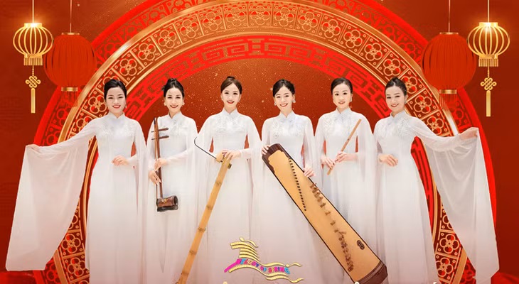 Ban nhạc đồng quê Chuông gió của Việt Nam sẽ biểu diễn trong chương trình.