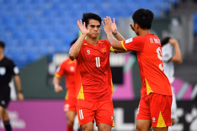 U23 Việt Nam đã vào tới bán kết giải U23 châu Á 2026. Ảnh: AFC