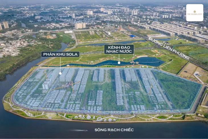 Vị trí của khu biệt thự Global City Đỗ Xuân Hợp