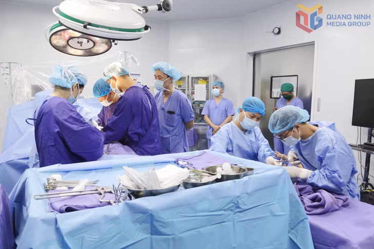 Ca ghép thận tại Bệnh viện Đa khoa tỉnh.