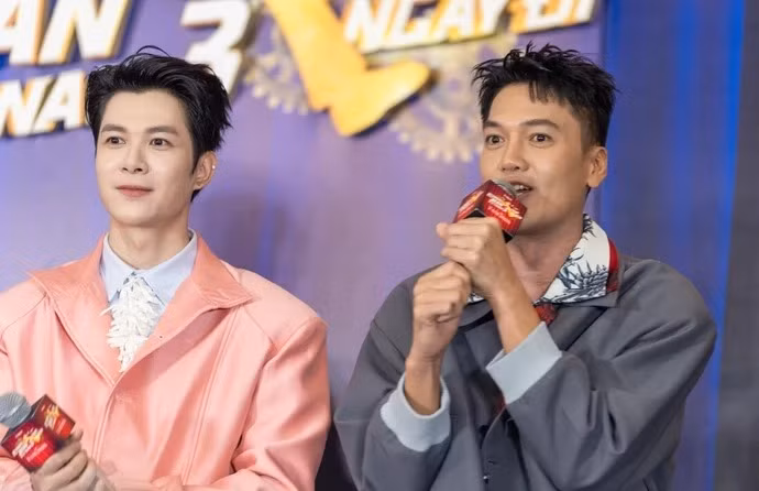 Anh Tú Atus và Quang Tuấn là hai gương mặt mới thành công tại Running man mùa 3 - Ảnh: VĂN TRUNG
