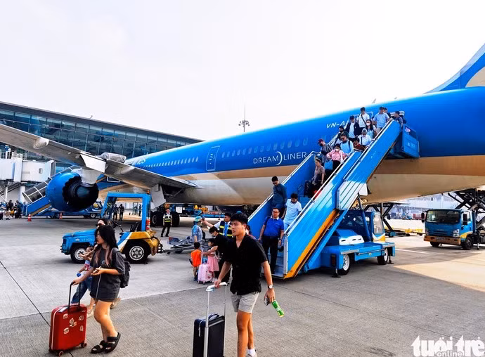 Hàng không nội địa tăng tốc bổ sung tàu bay và chuyến bay để đáp ứng nhu cầu đi lại tăng cao dịp Tết Bính Ngọ 2026 - Ảnh: CÔNG TRUNG
