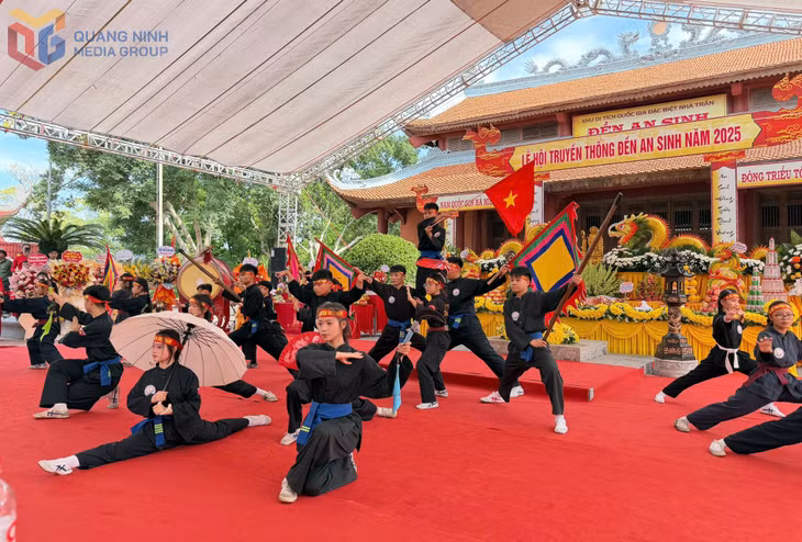 Lễ hội đền An Sinh năm 2025.