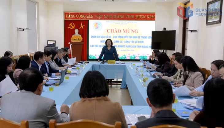 Đoàn công tác Ban chỉ đạo điều tra kinh tế Trung ương làm việc với Ban chỉ đạo Tổng điều tra kinh tế năm 2026 tỉnh Quảng Ninh