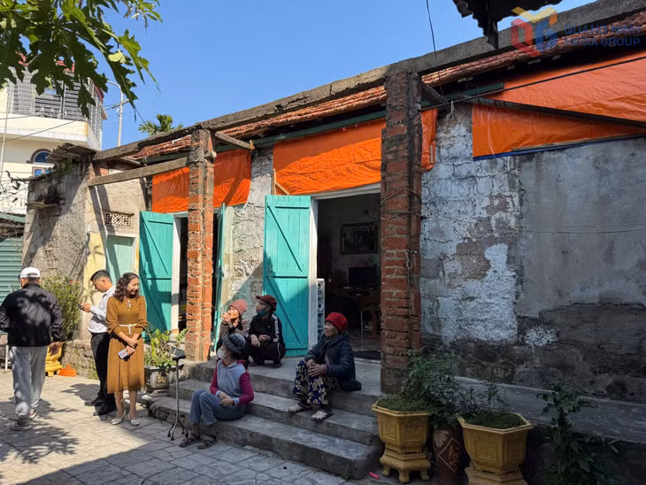 Căn nhà cũ của bà Ngô Thị Biên.