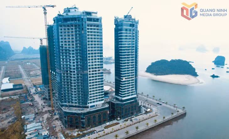 Tổ hợp nghỉ dưỡng, giải trí Crystal Holidays&nbsp;Harbour Vân Đồn. Ảnh: Mạnh Trường