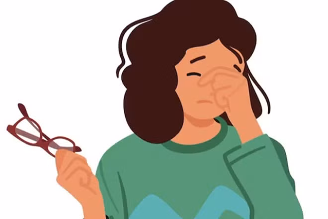 Tăng nhãn áp và những thay đổi lối sống khiến người trẻ mắc bệnh sớm. Đô họa: Thiện Nhân