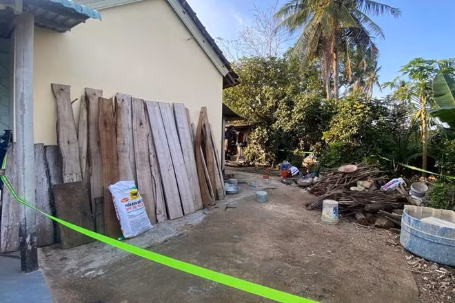 Hiện trường vụ nổ khiến 2 phụ nữ ở Gia Lai tử vong. Ảnh: Hoài Phương